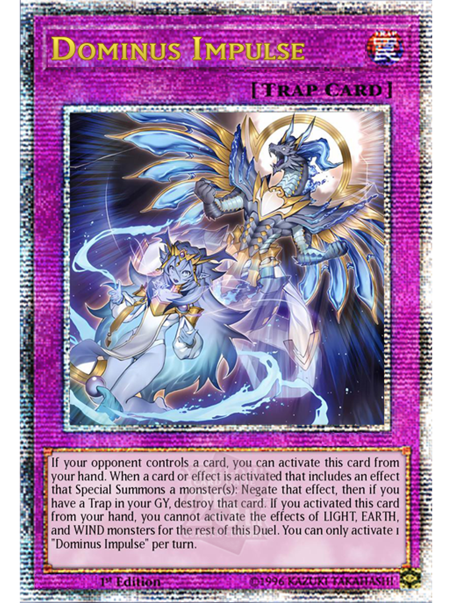 Dominus Impulse - ROTA-EN079 - Quarter Century Secret Rare 1st Edition 1