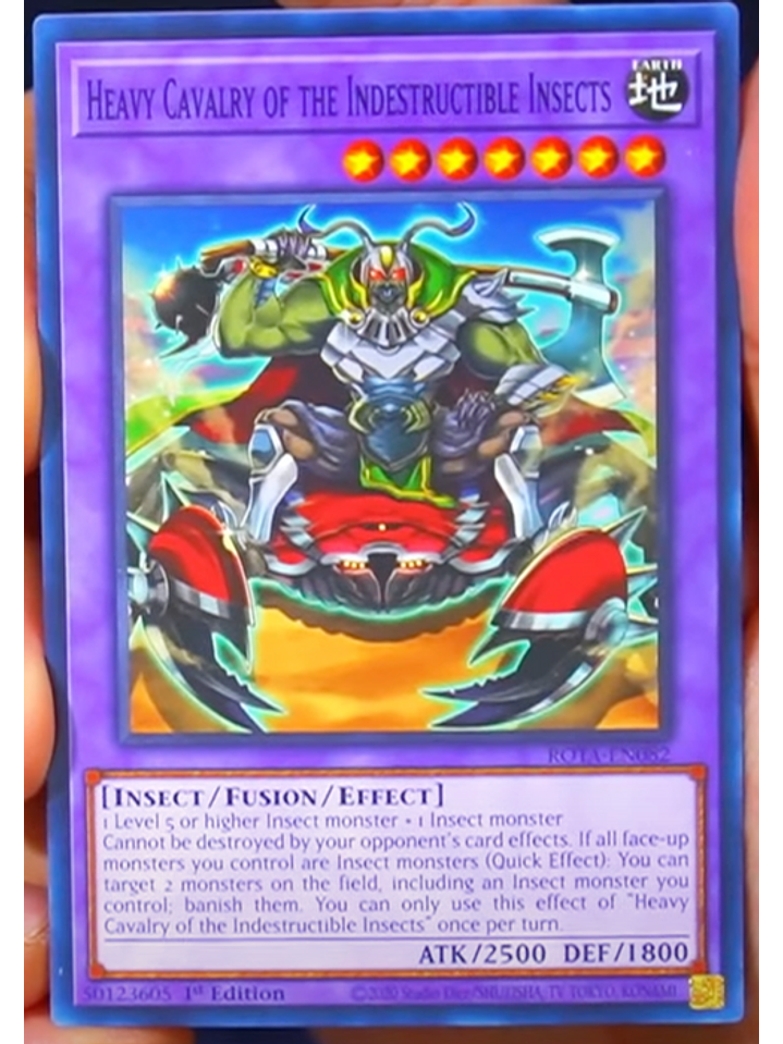 Heavy Cavalry of the Indestructible Insects - ROTA-EN082 - Common 1st Edition 1