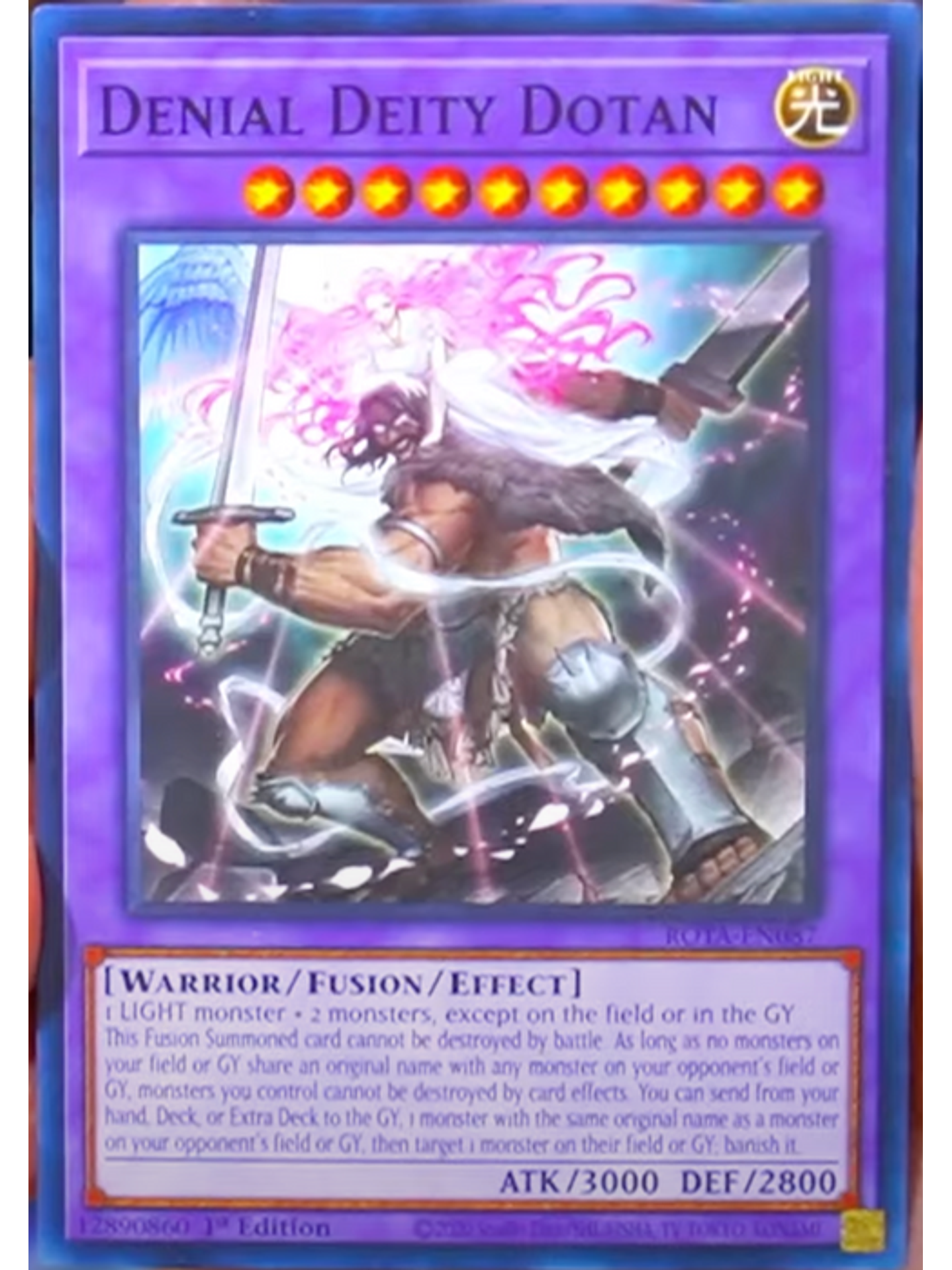 Denial Deity Dotan - ROTA-EN087 - Common 1st Edition 1