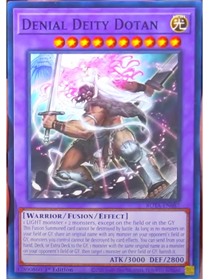 Denial Deity Dotan - ROTA-EN087 - Common 1st Edition 1