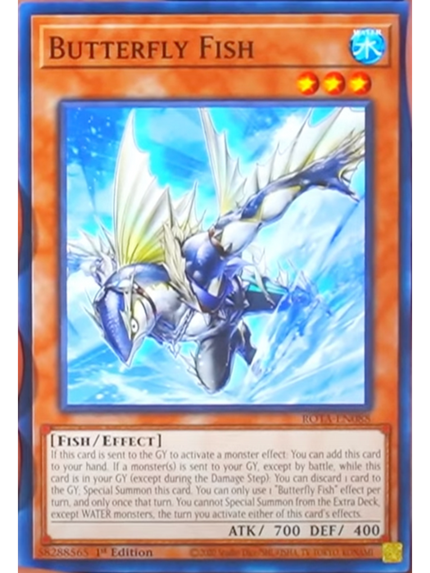 Butterfly Fish - ROTA-EN088 - Common 1st Edition 1