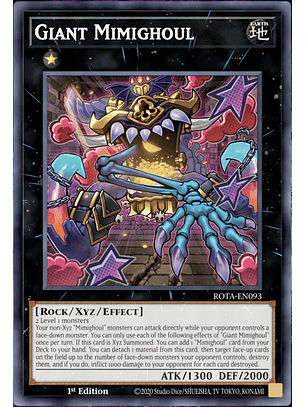 Giant Mimighoul - ROTA-EN093 - Secret Rare 1st Edition