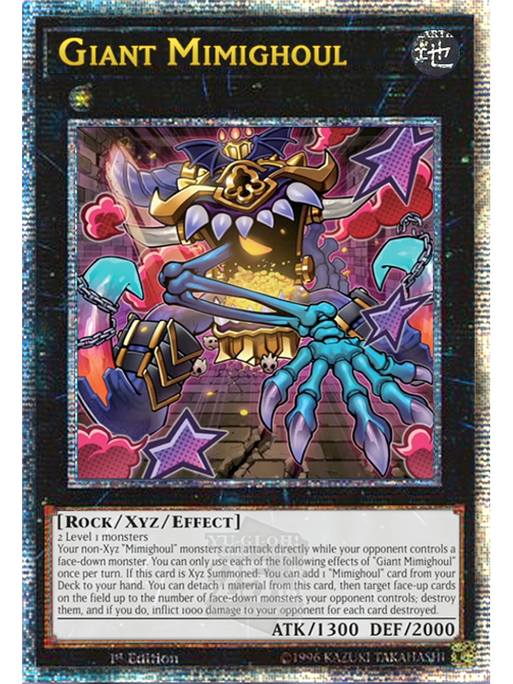 Giant Mimighoul - ROTA-EN093 - Quarter Century Secret Rare 1st Edition 1
