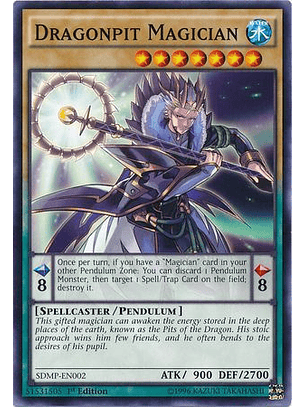 Dragonpit Magician - SDMP-EN002 - Common 1st Edition