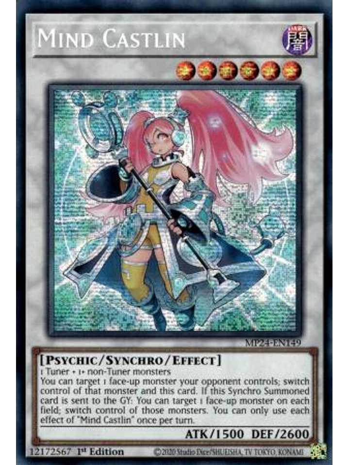 Mind Castlin - MP24-EN149 - Prismatic Secret Rare 1st Edition 1