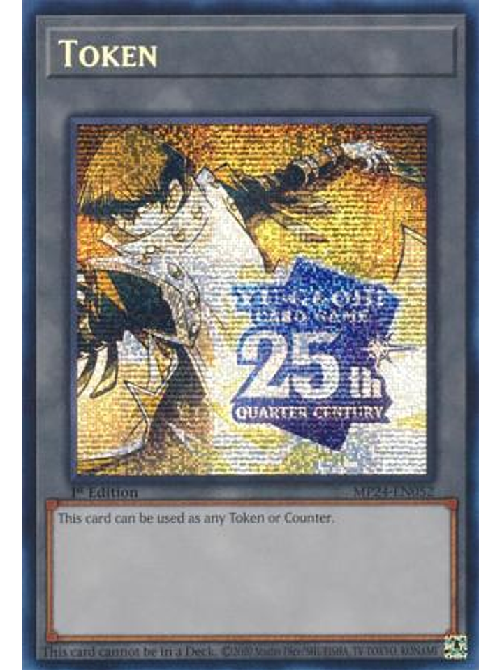Token - MP24-EN052 - Prismatic Secret Rare 1st Edition 1