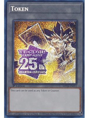 Token - MP24-EN051 - Prismatic Secret Rare 1st Edition