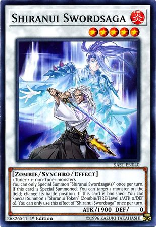 Shiranui Swordsaga - SAST-EN040 - Common 1st Edition