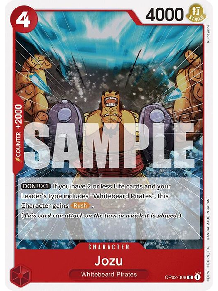 OP02-008 R Jozu (ST15) 1