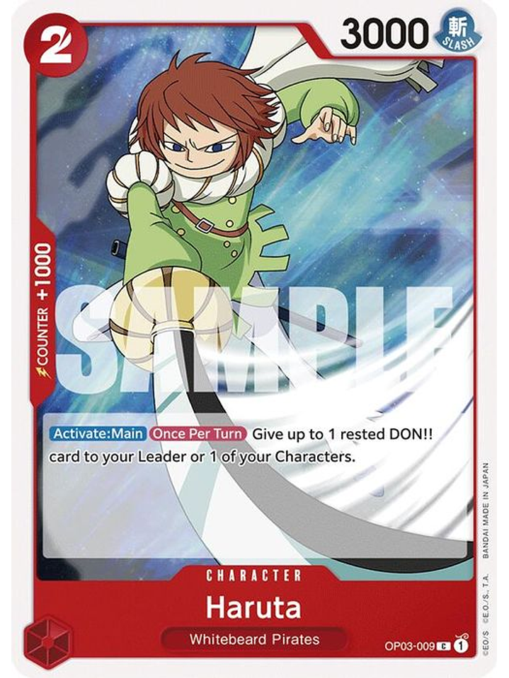 OP03-009 C Haruta (ST15) 1