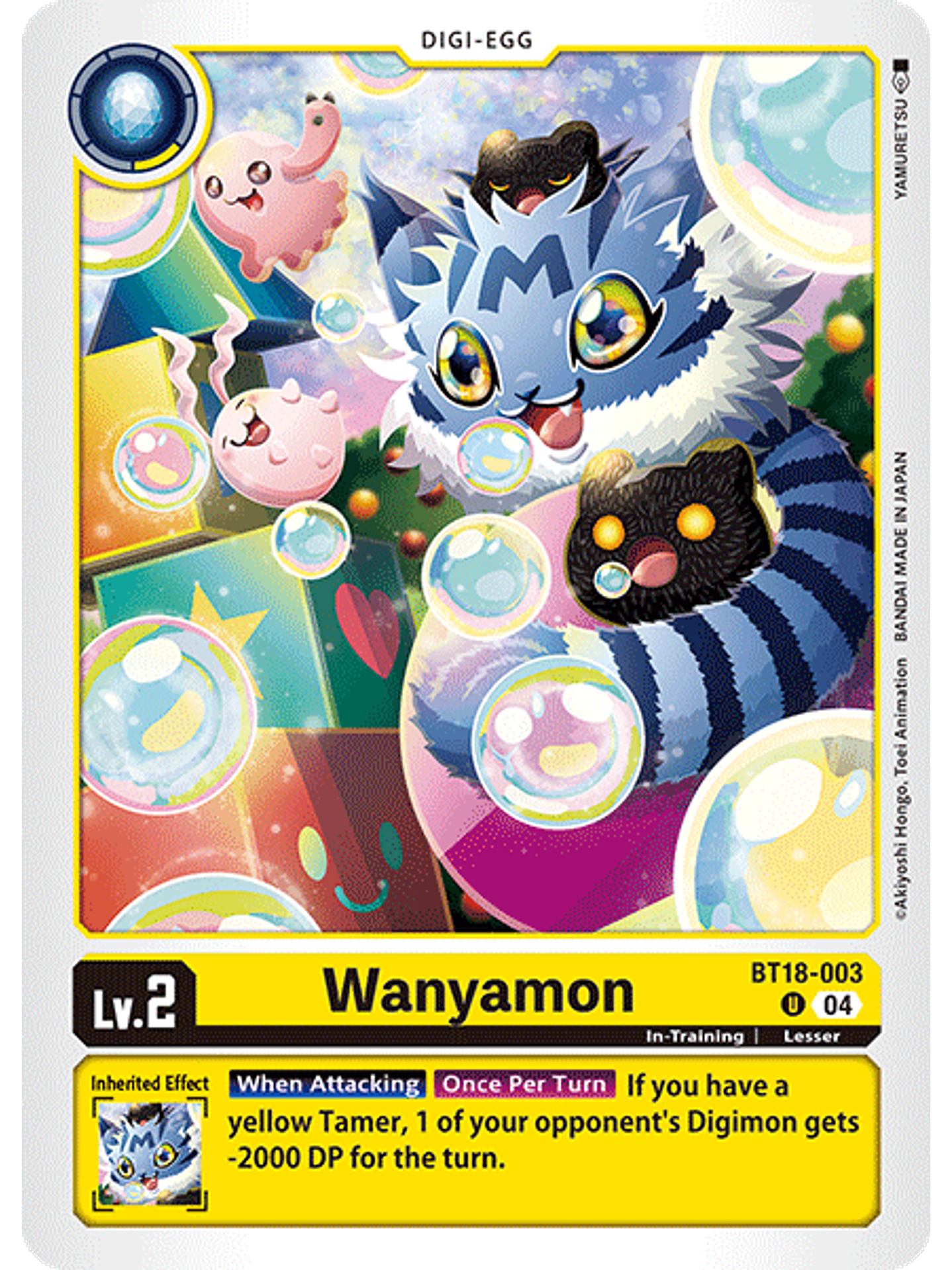 BT18-003 U Wanyamon 1