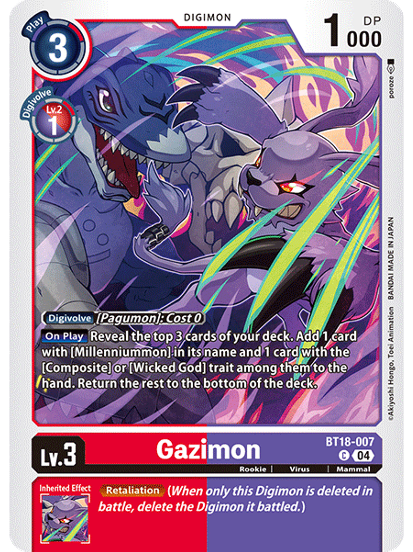 BT18-007 C Gazimon 1