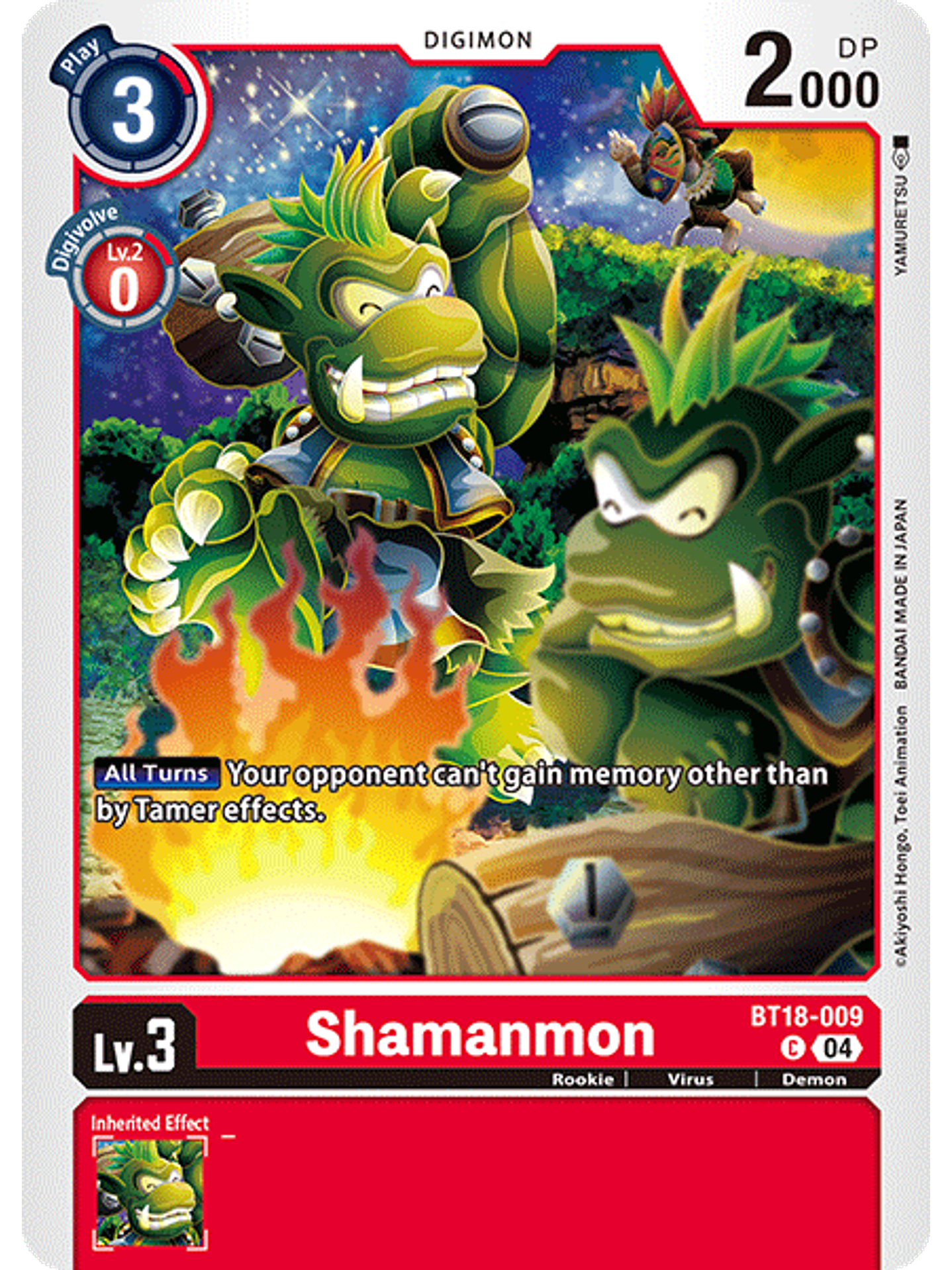BT18-009 C Shamanmon 1