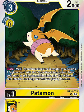 BT18-033 R Patamon