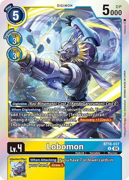 BT18-037 R Lobomon