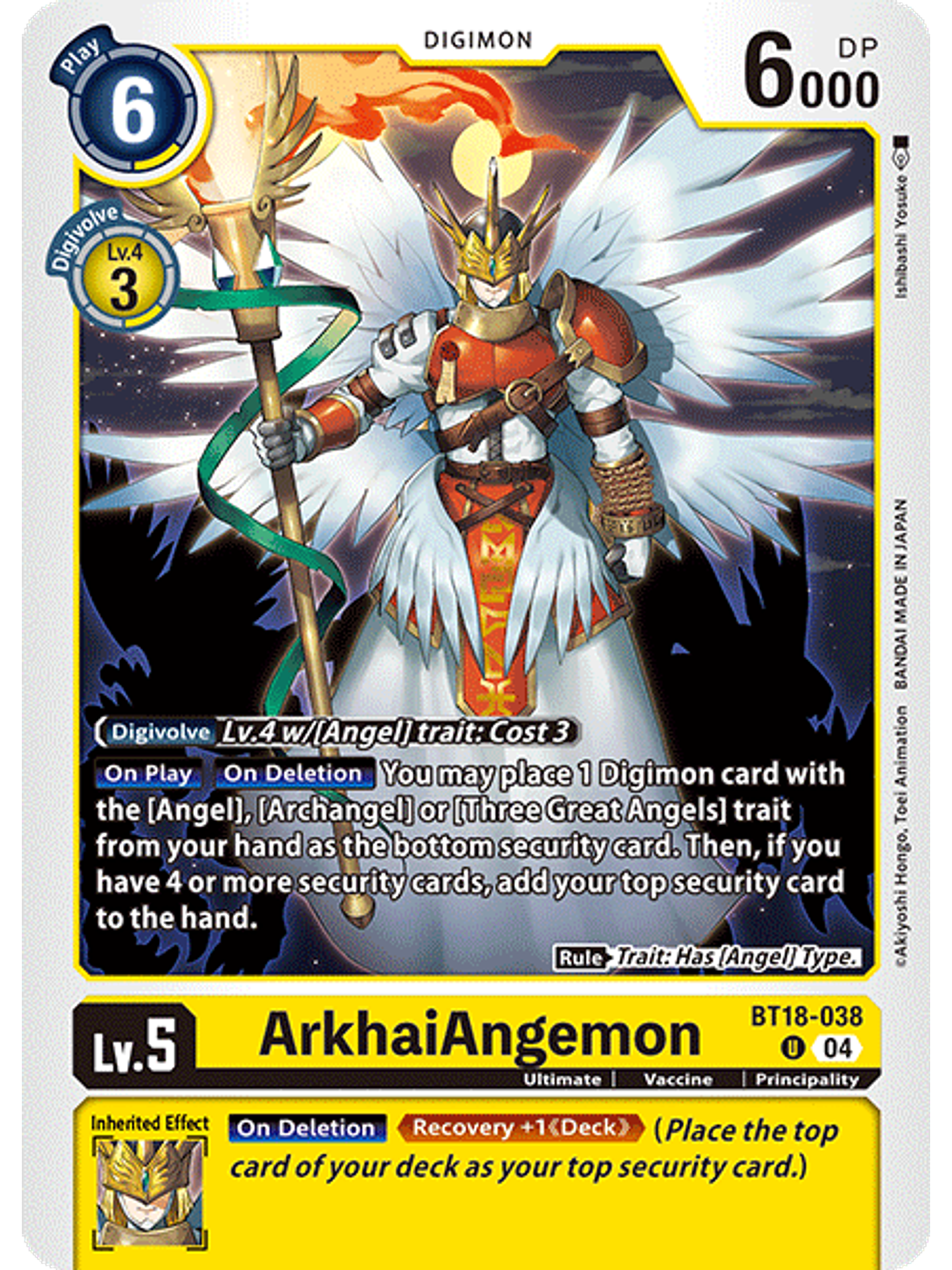 BT18-038 U ArkhaiAngemon 1