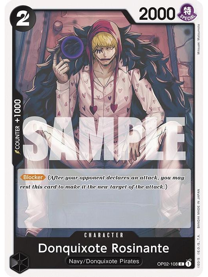 OP02-108 C Donquixote Rosinante (ST19) 1