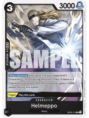 OP02-113 U Helmeppo (ST19)