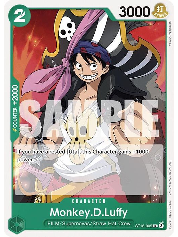 ST16-005 C Monkey.D.Luffy 1