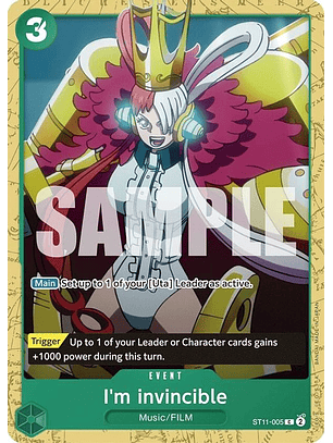 ST11-005 C I'm invincible (ST16)