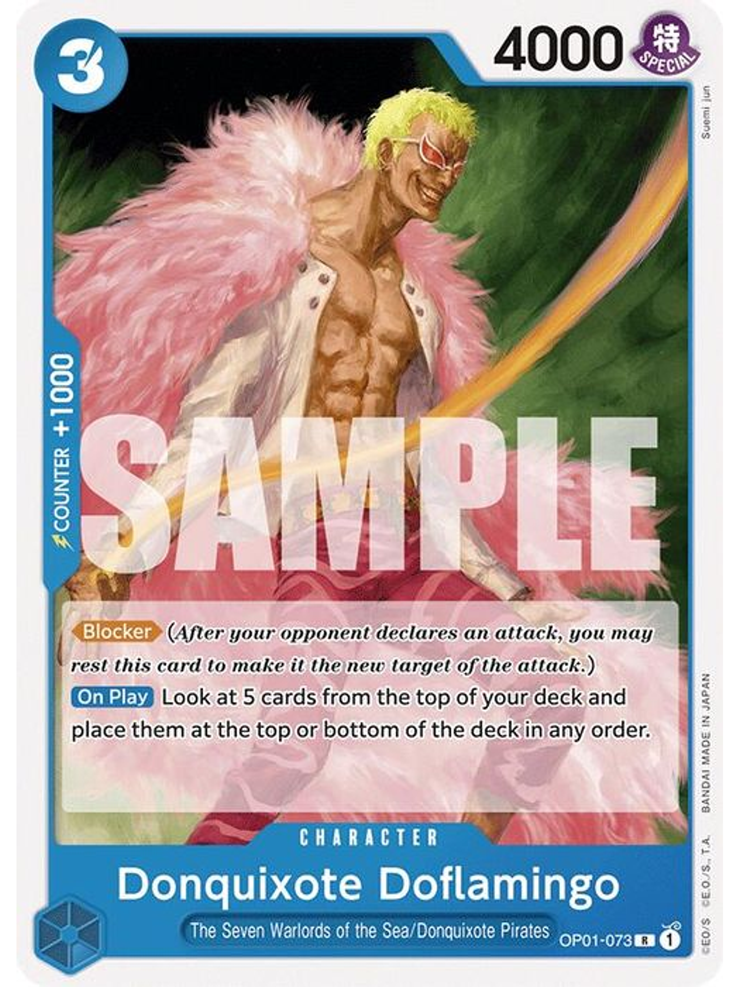 OP01-073 R Donquixote Doflamingo (ST17) 1