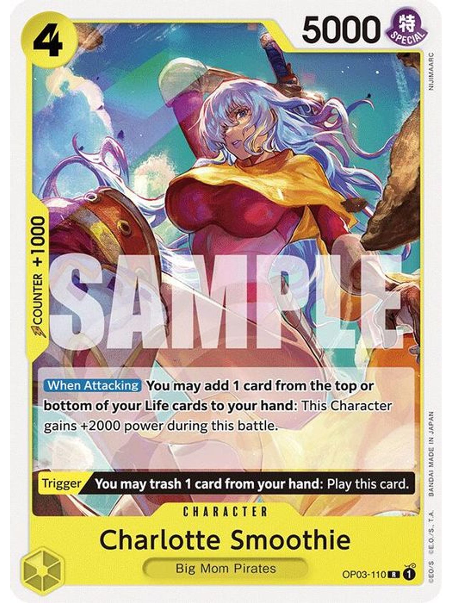 OP03-110 R Charlotte Smoothie (ST20) 1