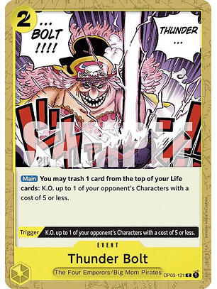 OP03-121 C Thunder Bolt (ST20)
