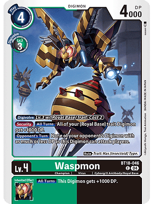 BT18-046 C Waspmon