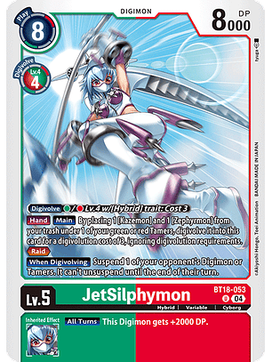 BT18-053 U JetSilphymon