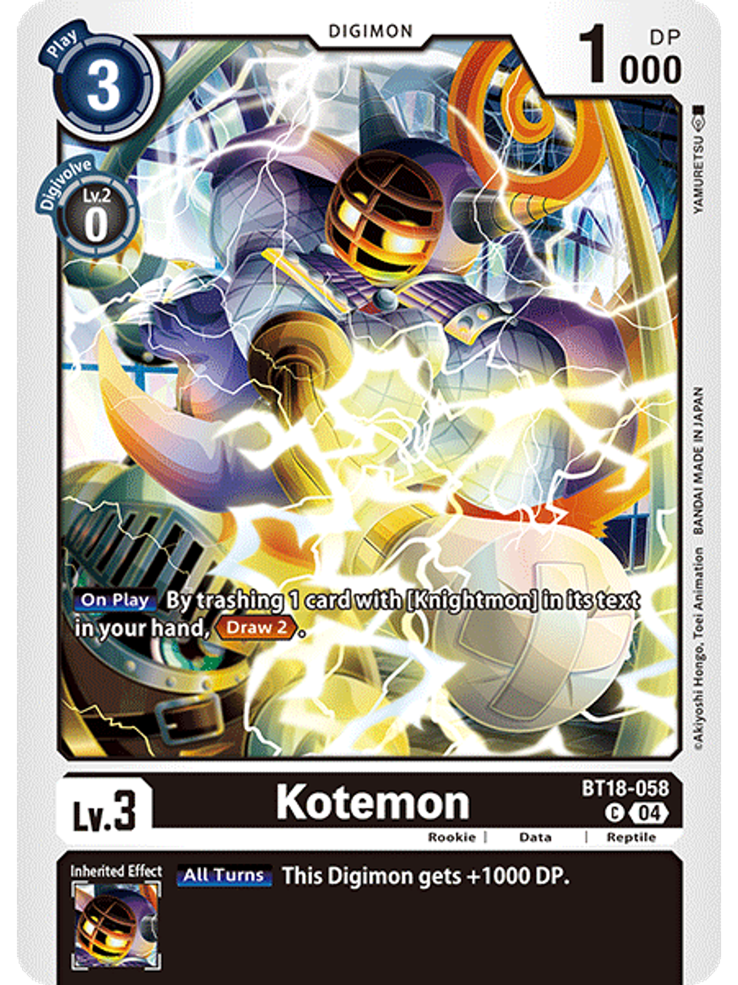 BT18-058 C Kotemon 1