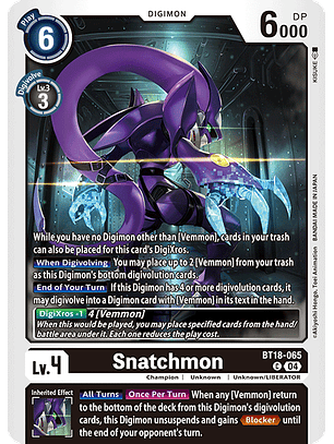 BT18-065 C Snatchmon