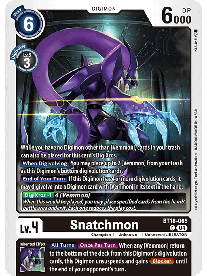 BT18-065 C Snatchmon 1