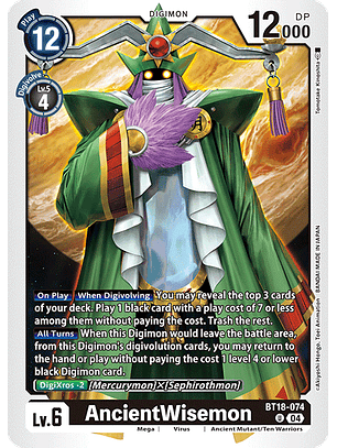 BT18-074 U AncientWisemon