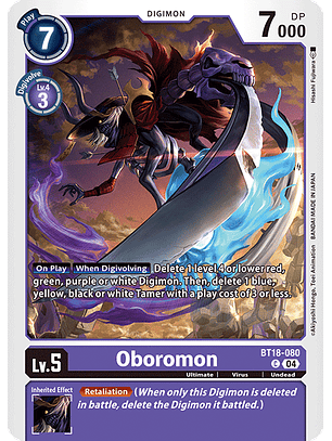 BT18-080 C Oboromon