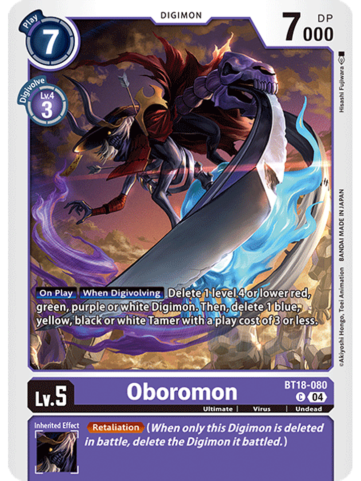 BT18-080 C Oboromon 1
