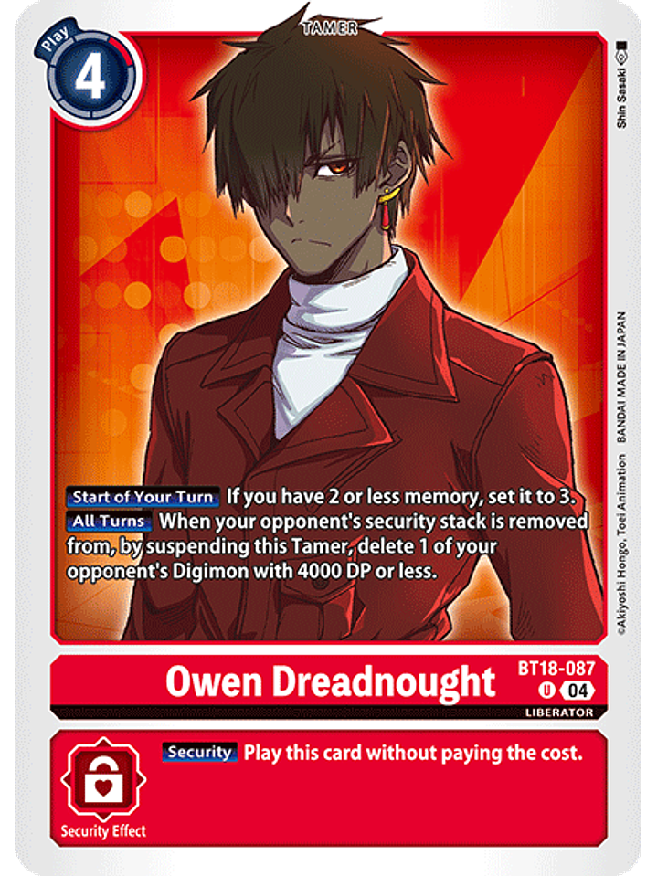 BT18-087 U Owen Dreadnought 1