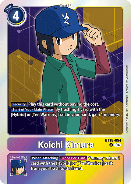 BT18-094 R Koichi Kimura