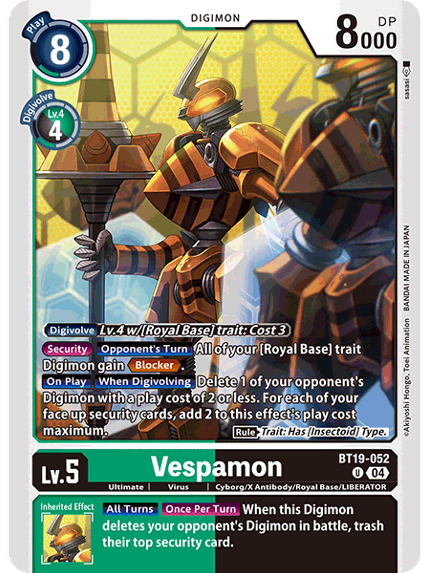 BT19-052 U Vespamon 1