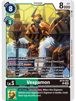 BT19-052 U Vespamon