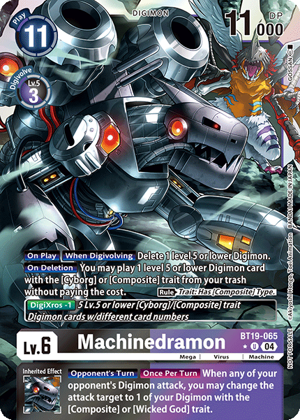 BT19-065 (FOIL) Machinedramon