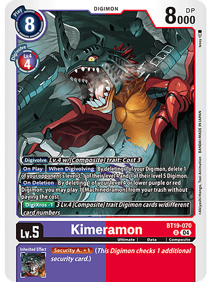 BT19-070 U Kimeramon