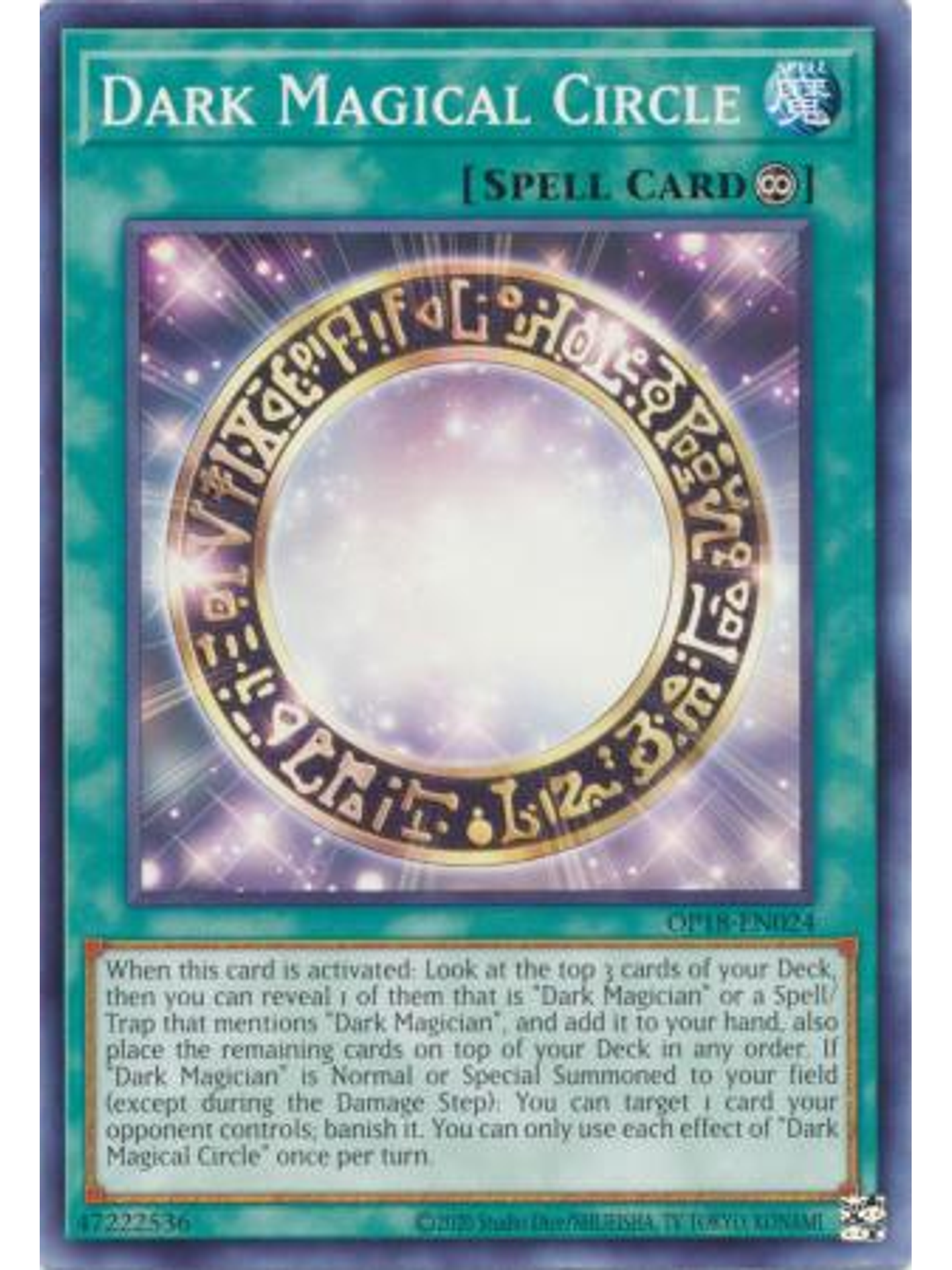 Dark Magical Circle - OP18-EN024 - Common 1