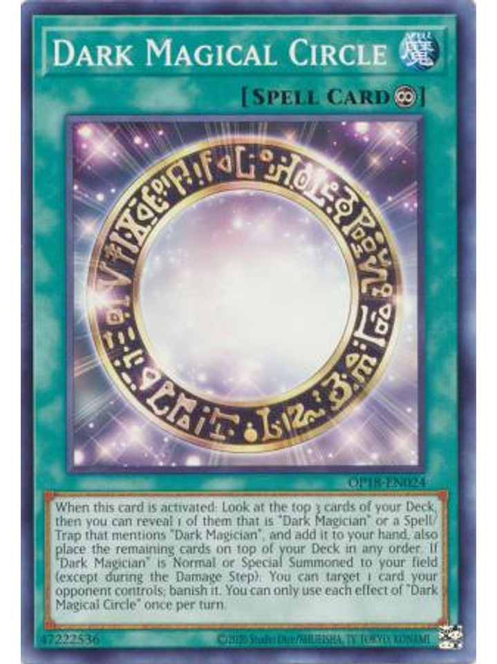 Dark Magical Circle - OP18-EN024 - Common 1