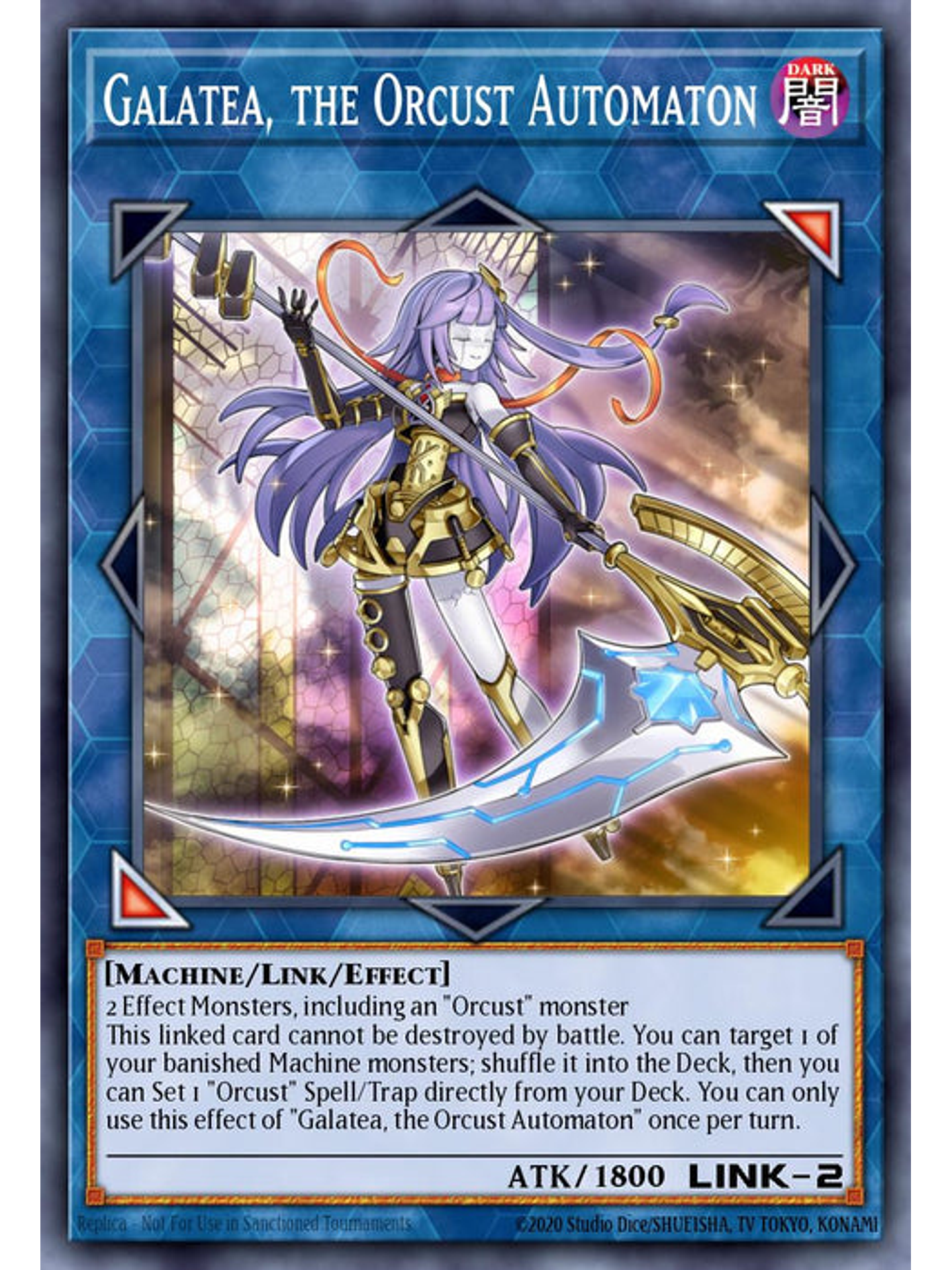 Galatea, the Orcust Automaton - RA03-EN044 - Super Rare 1st Edition 1