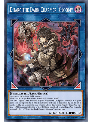 Dharc the Dark Charmer, Gloomy - RA03-EN048 - Super Rare 1st Edition