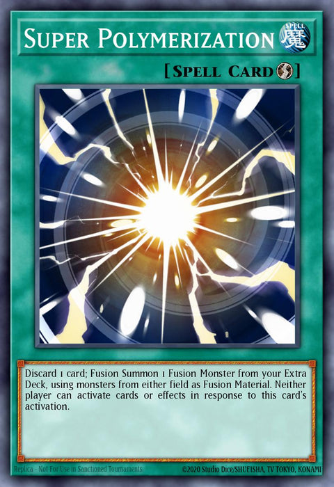 Super Polymerization - RA03-EN053 - Super Rare 1st Edition