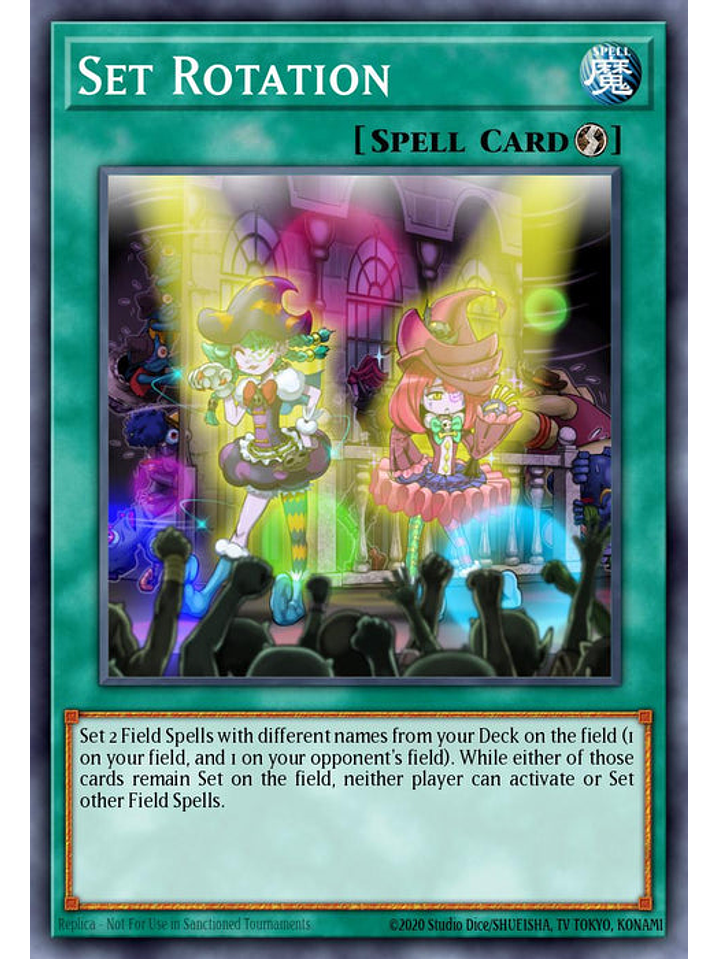 Set Rotation - RA03-EN065 - Super Rare 1st Edition 1