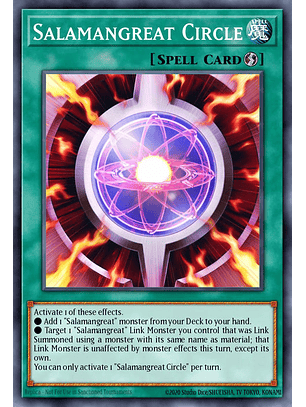 Salamangreat Circle - RA03-EN066 - Super Rare 1st Edition