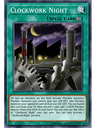 Clockwork Night - RA03-EN071 - Super Rare 1st Edition