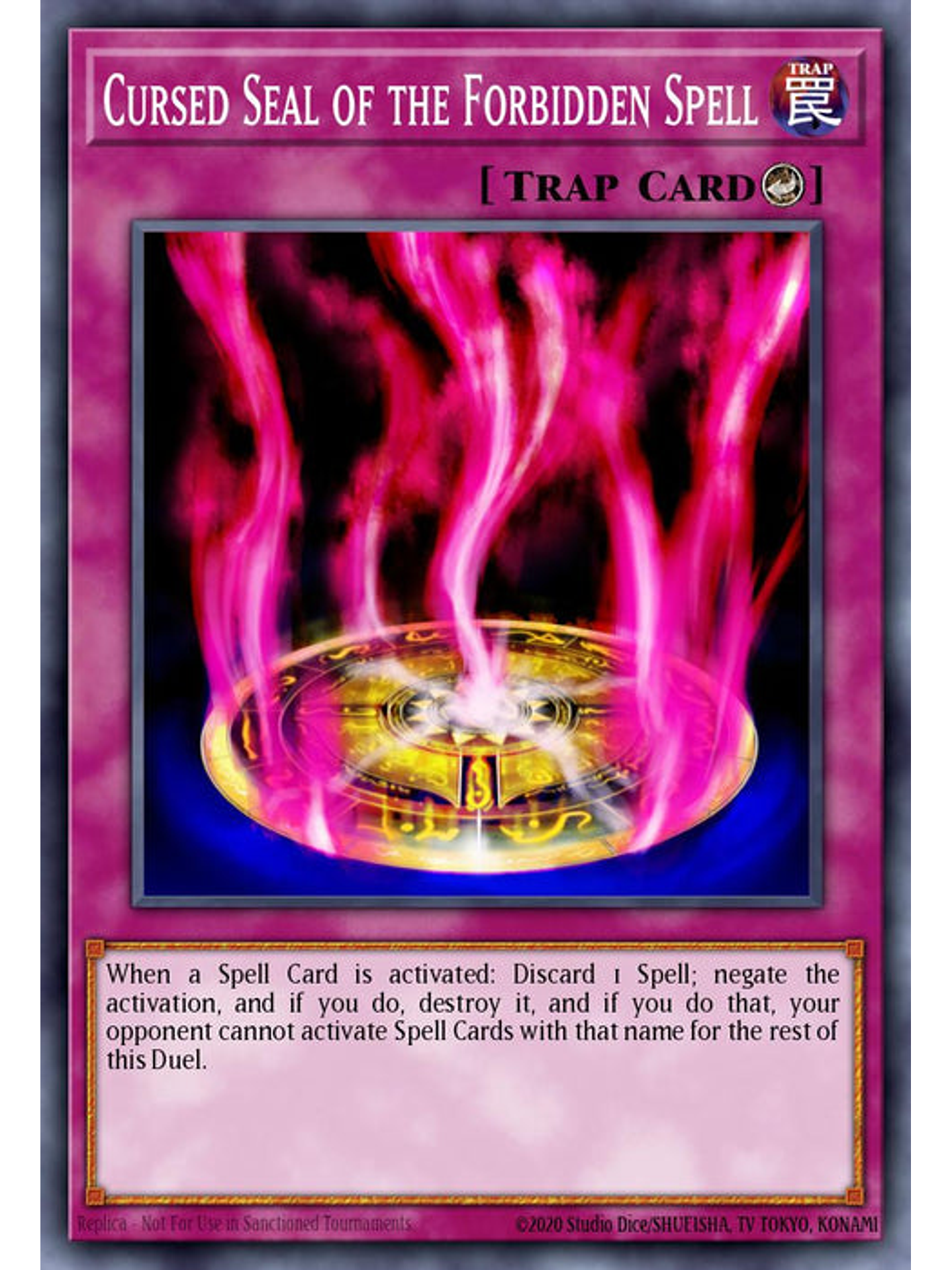 Cursed Seal of the Forbidden Spell - RA03-EN076 - Super Rare 1st Edition 1